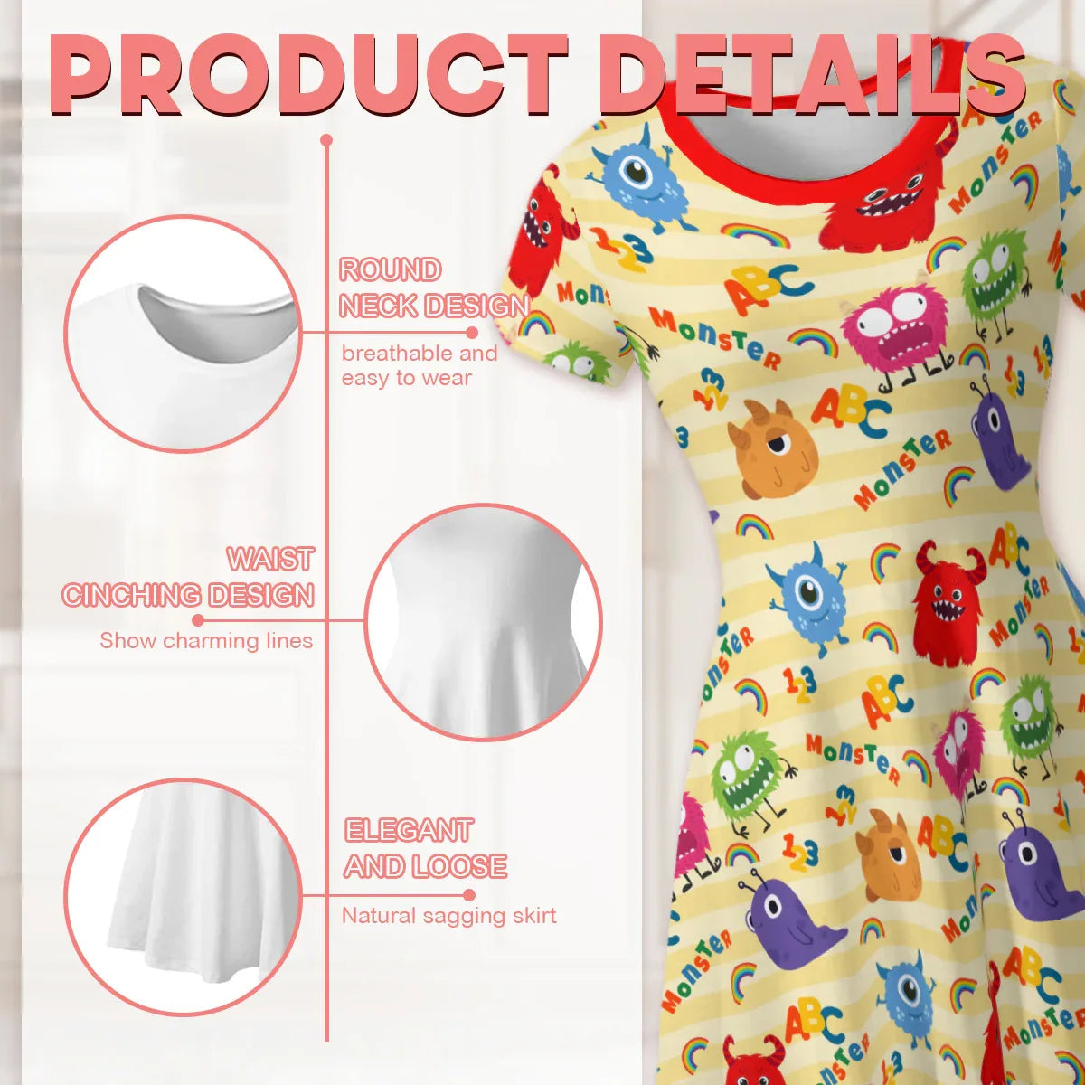 Lil Monsters Cute Play Dress