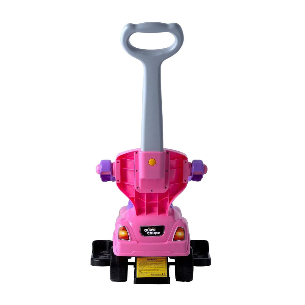 Magic Cars Toys Easy Wheel Quick Coupe 3 in 1, Stroller, Walker and Ride on