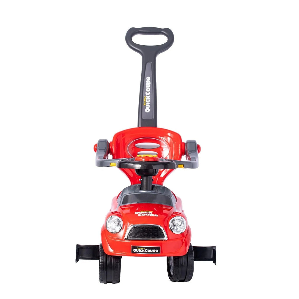 Magic Cars Toys Easy Wheel Quick Coupe 3 in 1, Stroller, Walker and Ride on
