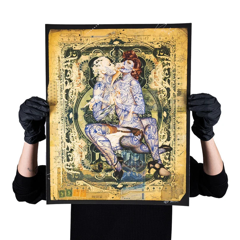 Handiedan x Ramon Maiden "Elegant Universe" Print