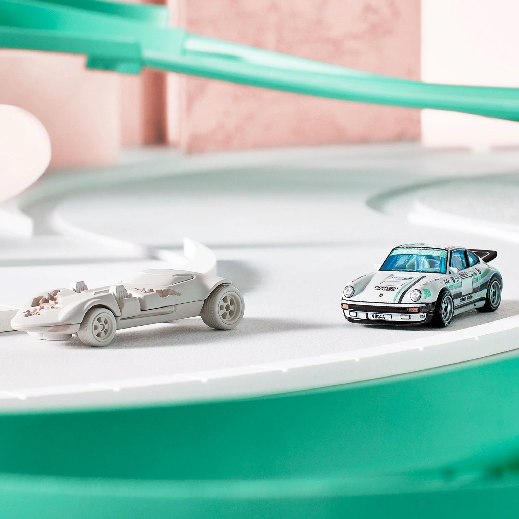 Daniel Arsham x Hot Wheels Eroded Twin Mill