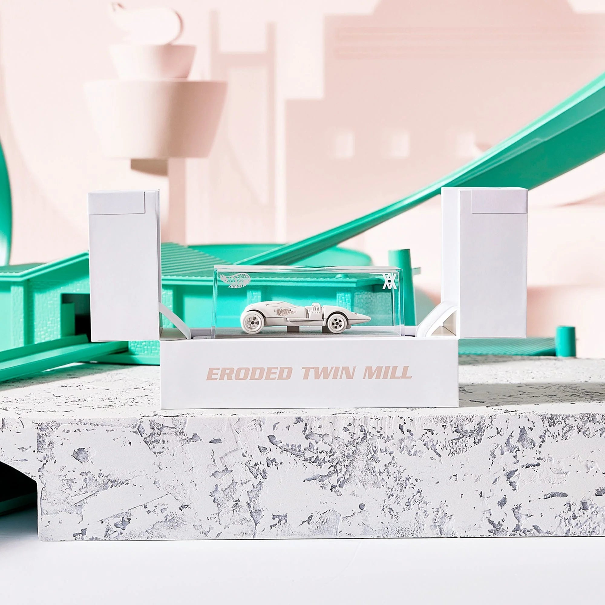Daniel Arsham x Hot Wheels Eroded Twin Mill