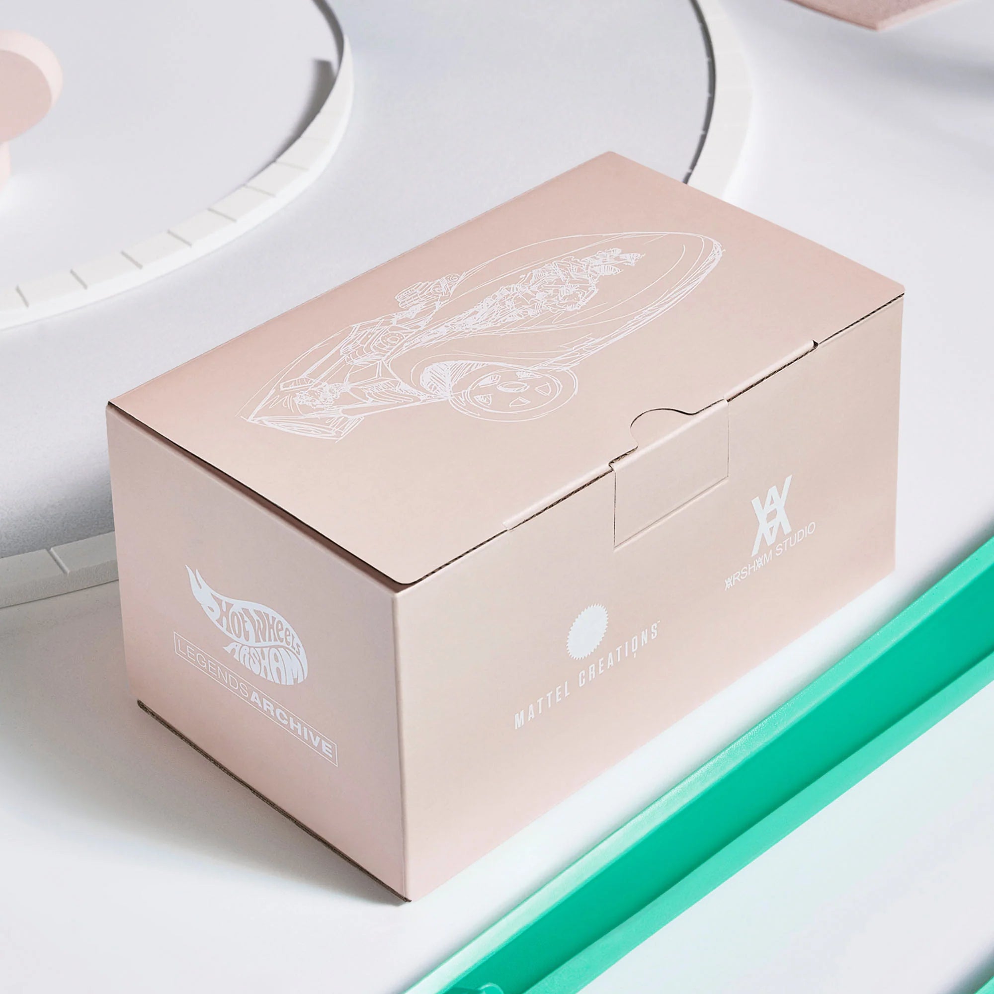 Daniel Arsham x Hot Wheels Eroded Twin Mill