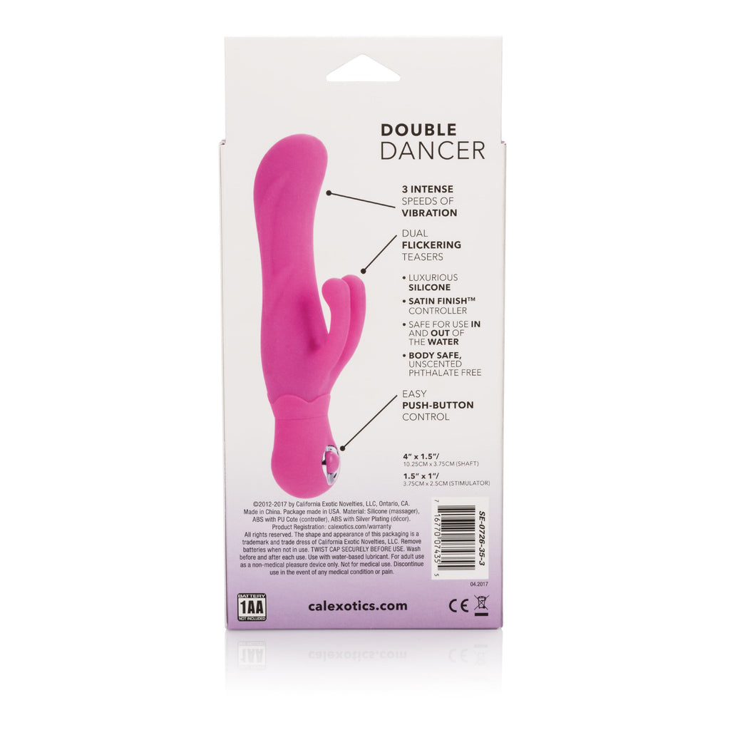 Posh Silicone Double Dancer Personal Massager - Pink