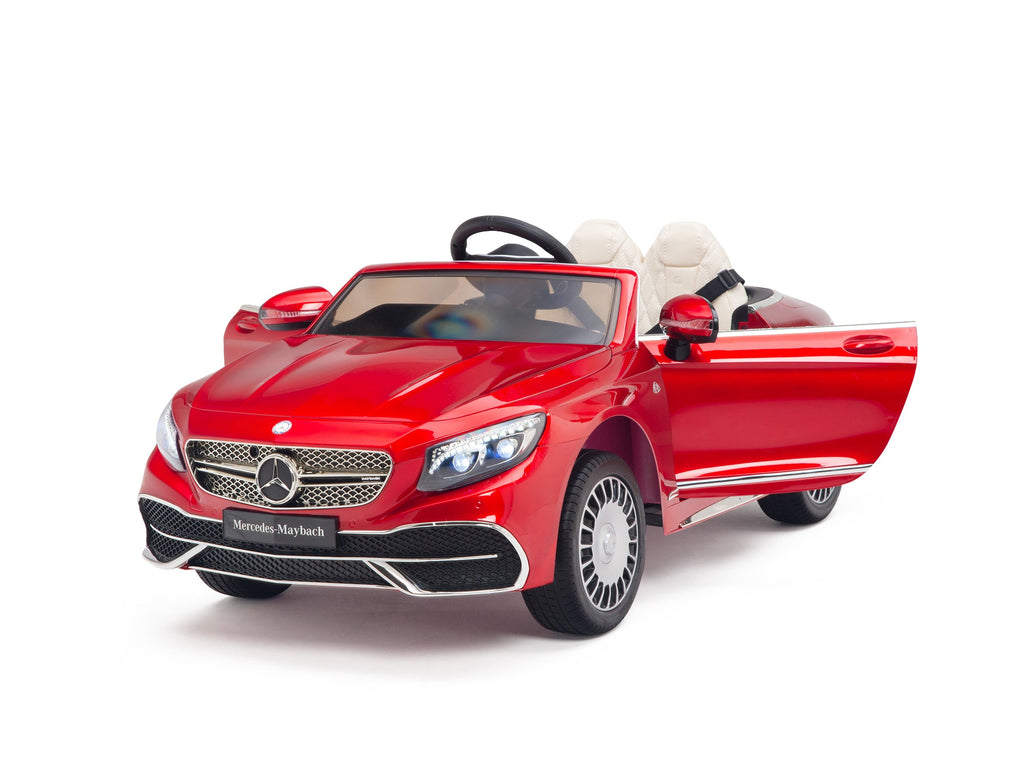 Pink Princess Mercedes Ride On Car For Girls W/Magic Cars® Wireless Parental Control