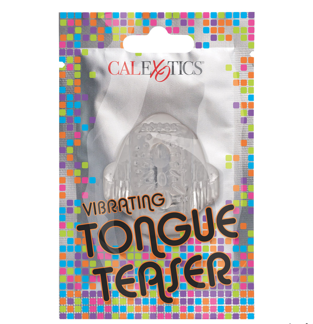 Foil Pack Vibrating Tongue Stimulator - Clear