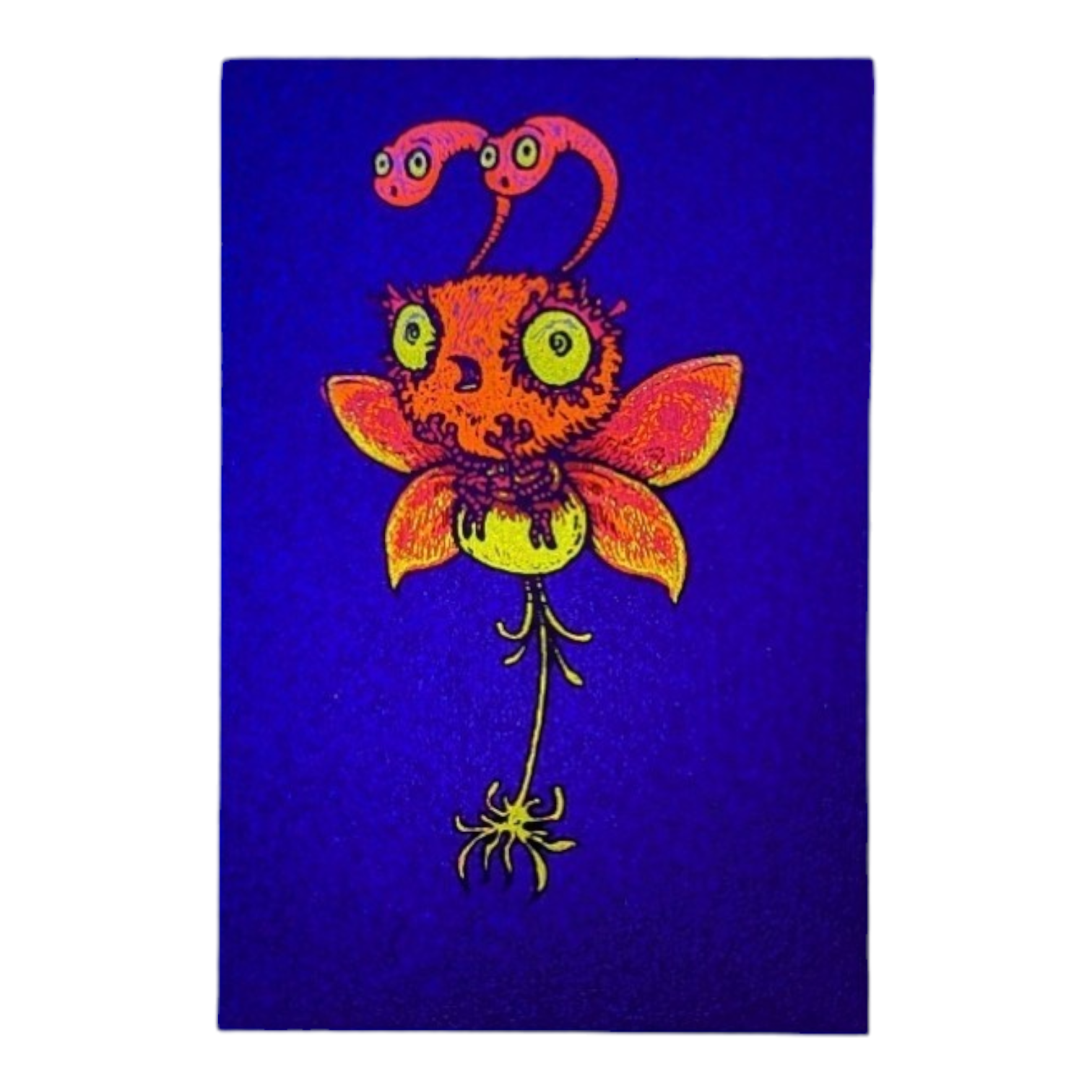 Marq Spusta Bumble Bee (Dark Blue Shimmer) Micro Print