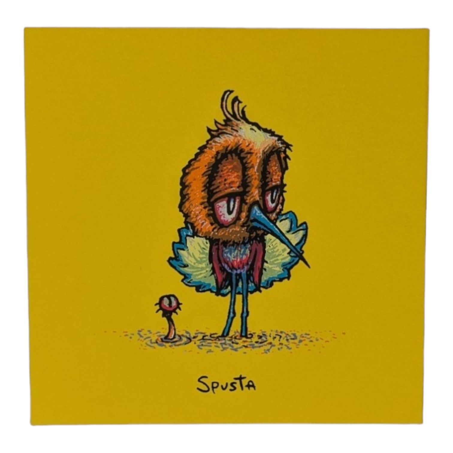 Marq Spusta Skeeter Bird (Yellow) Micro Print