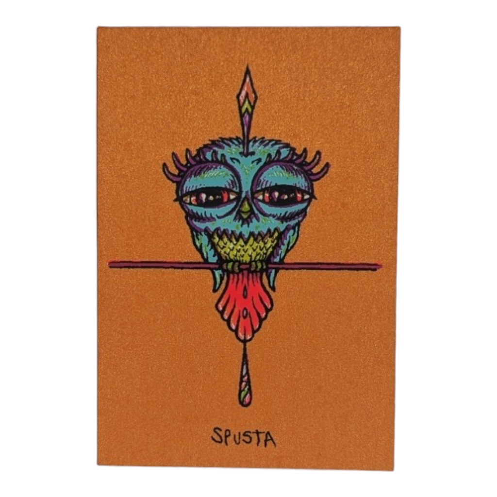Marq Spusta Tweet (Tangerine Shimmer) Micro Print