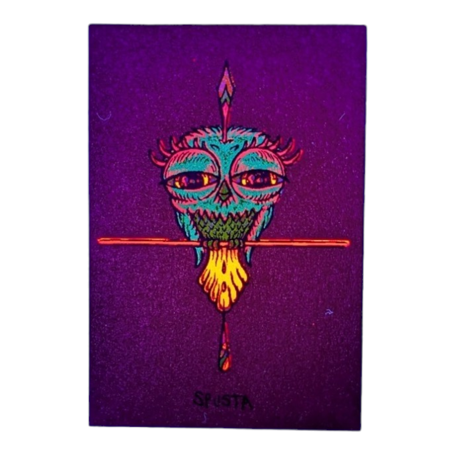 Marq Spusta Tweet (Tangerine Shimmer) Micro Print