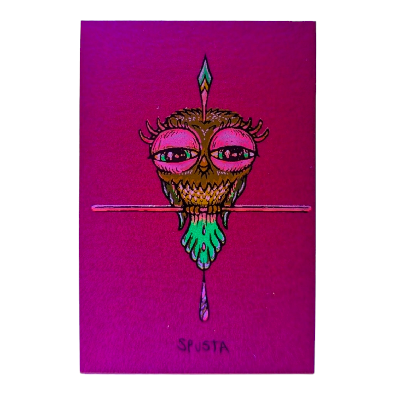 Marq Spusta Tweet (Red Shimmer) Micro Print