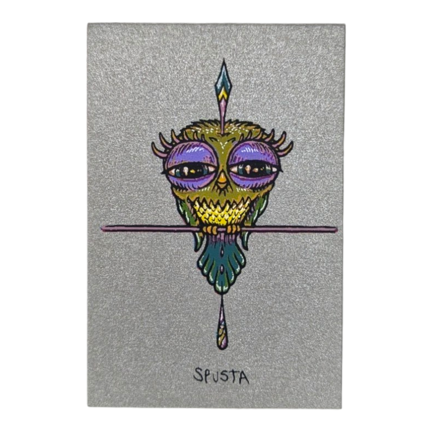 Marq Spusta Tweet (Silver Shimmer) Micro Print