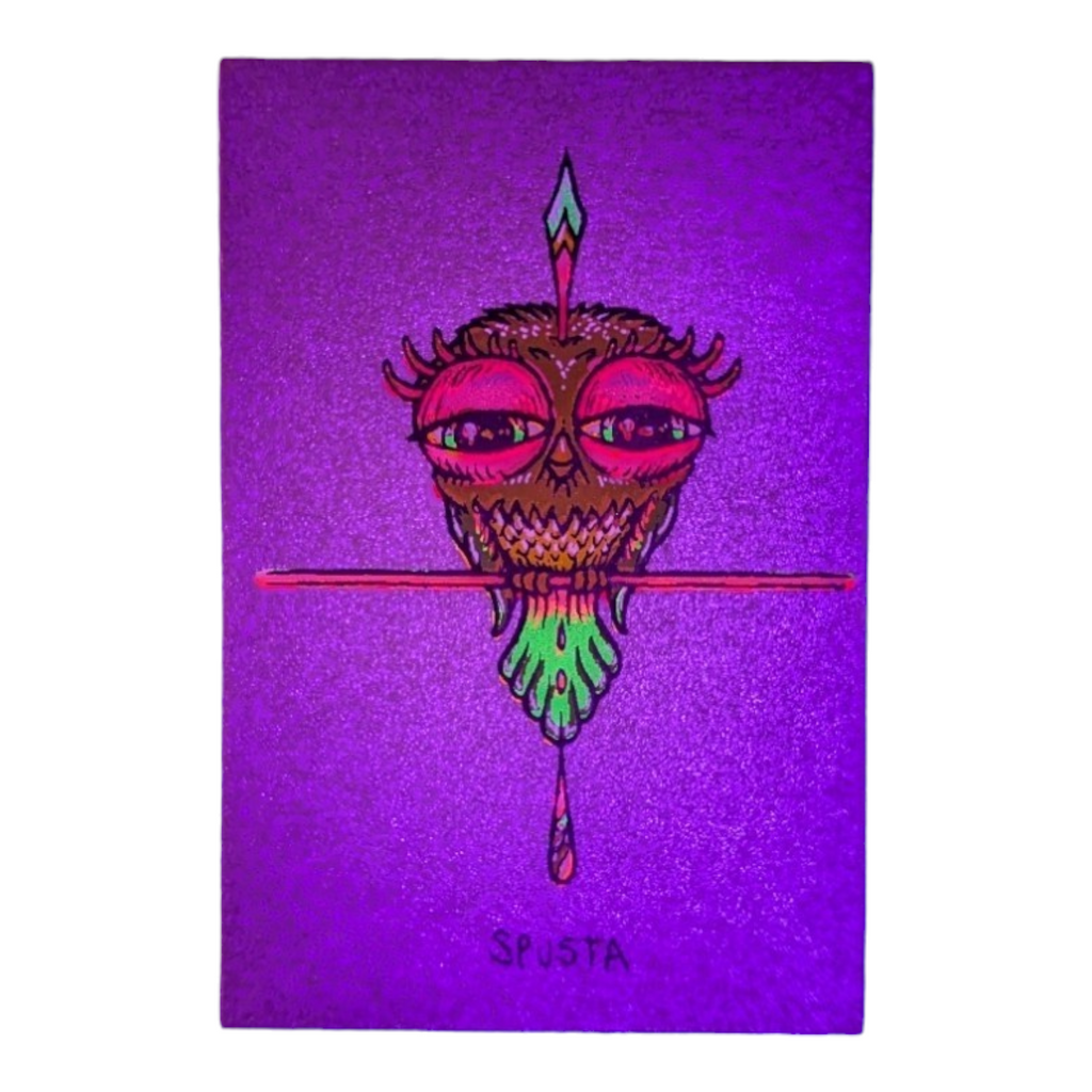 Marq Spusta Tweet (Silver Shimmer) Micro Print