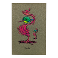 Marq Spusta Two Birds (Olive Shimmer) Micro Print