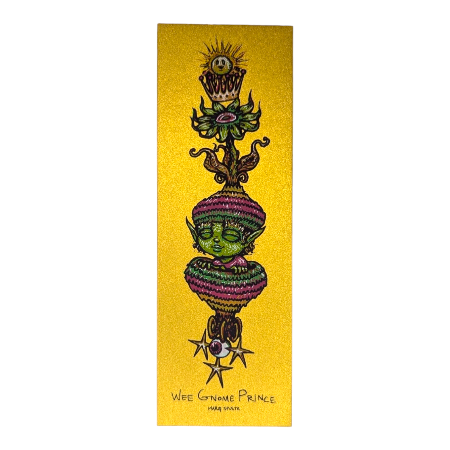 Marq Spusta Wee Gnome (Gold Shimmer) Micro Print