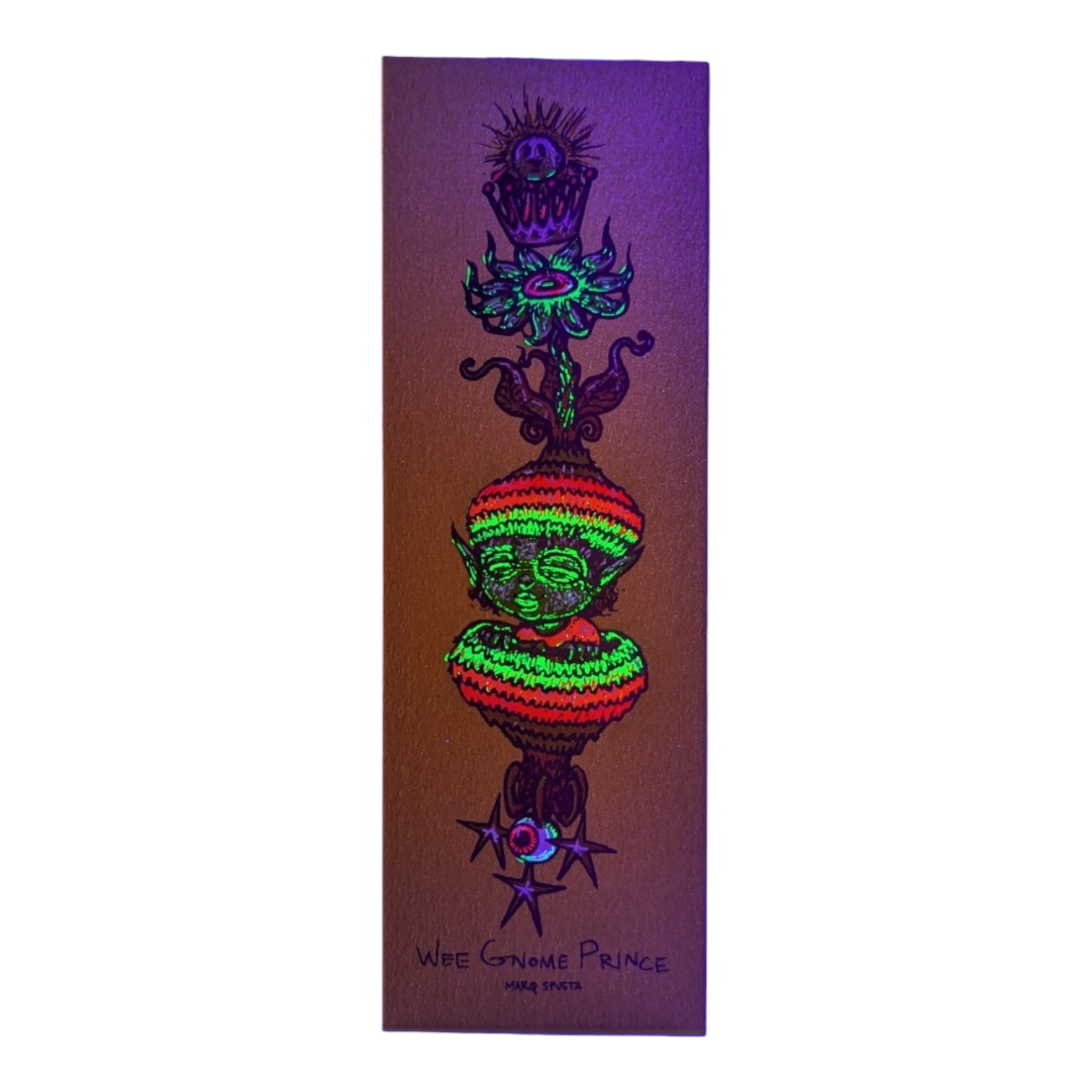 Marq Spusta Wee Gnome (Gold Shimmer) Micro Print