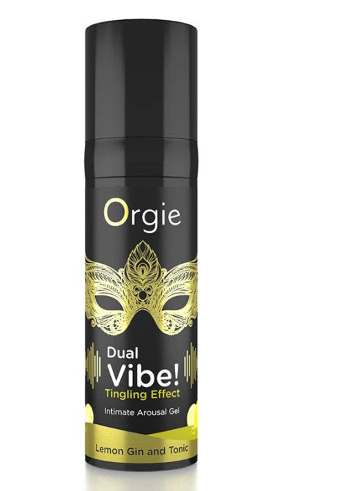 Dual Vibe Gin and Tonic Lemon Kissable Liquid Vibrator 15ml