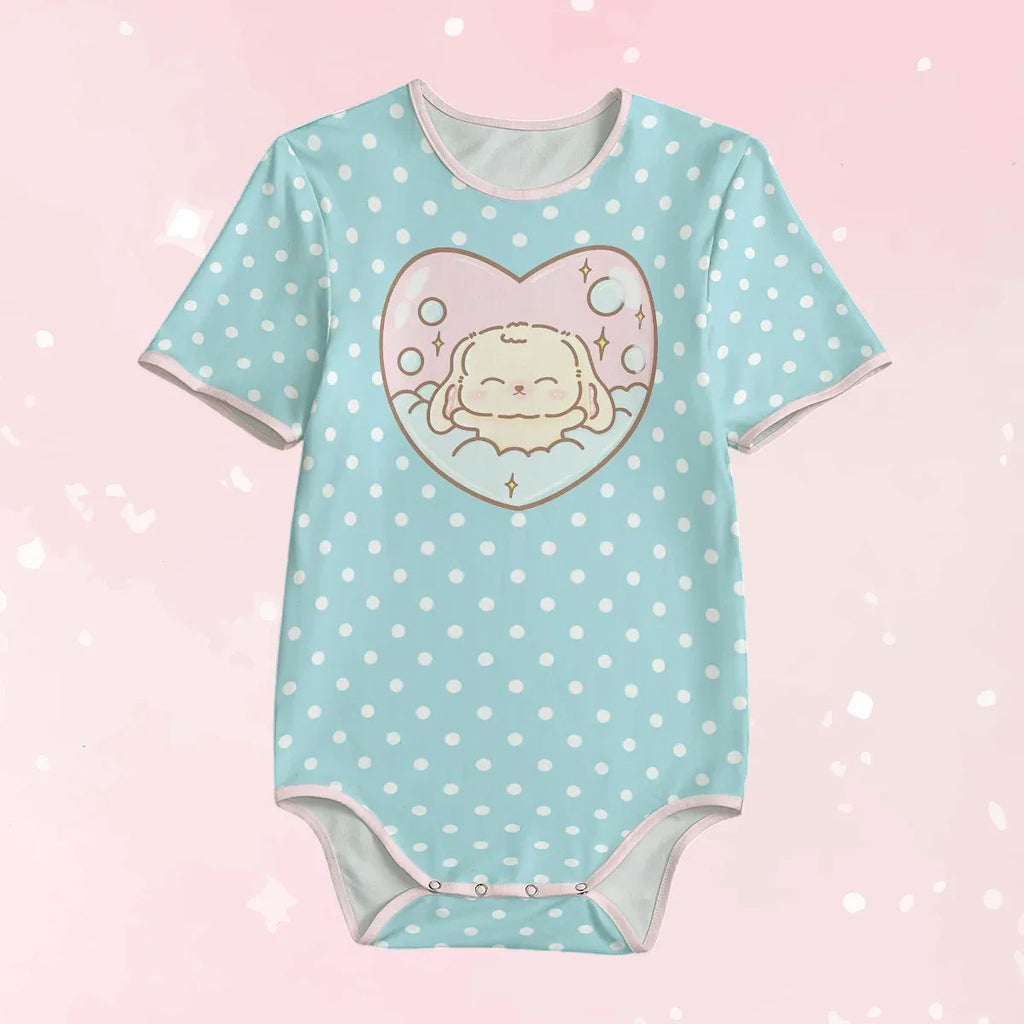 Cute BunBun Bathtime Adult CuddleSuit