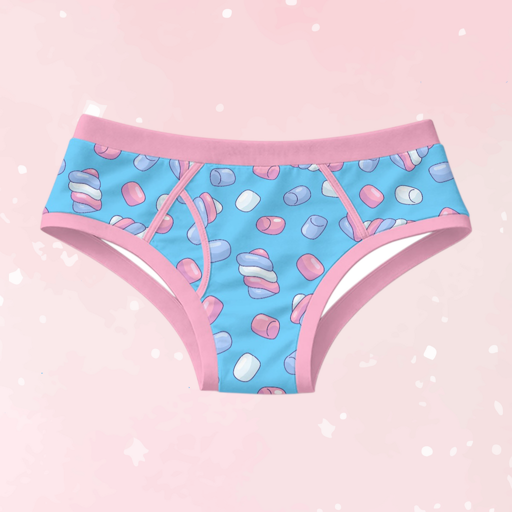 Candy Marshmallows Men's Cotton Undies