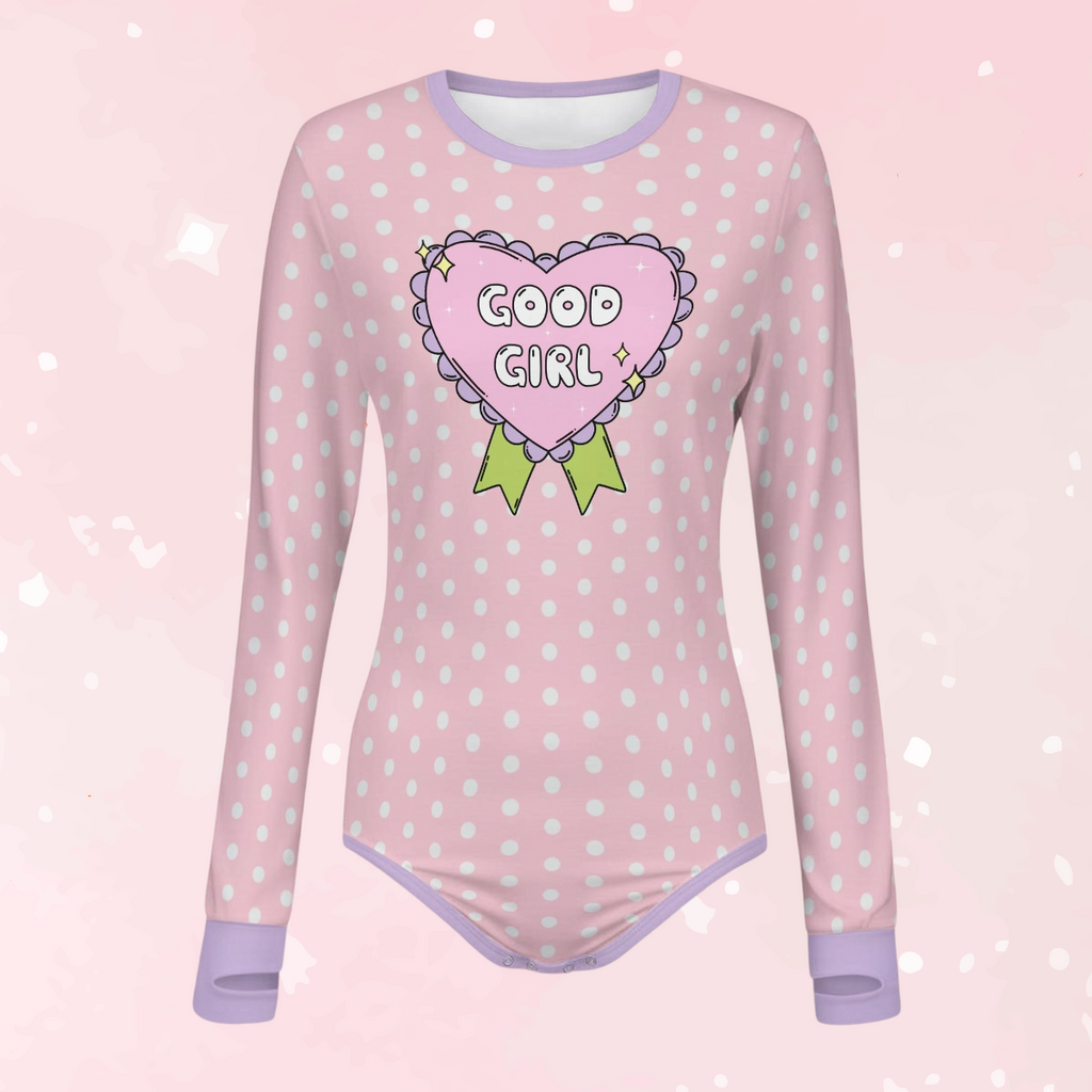 Good Girl Long Sleeve CuddleSuit