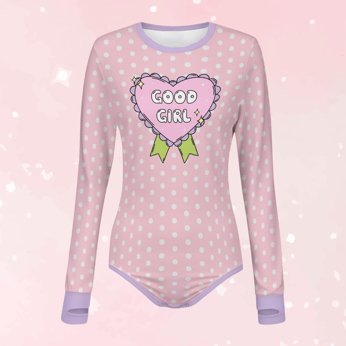 Good Girl Long Sleeve CuddleSuit