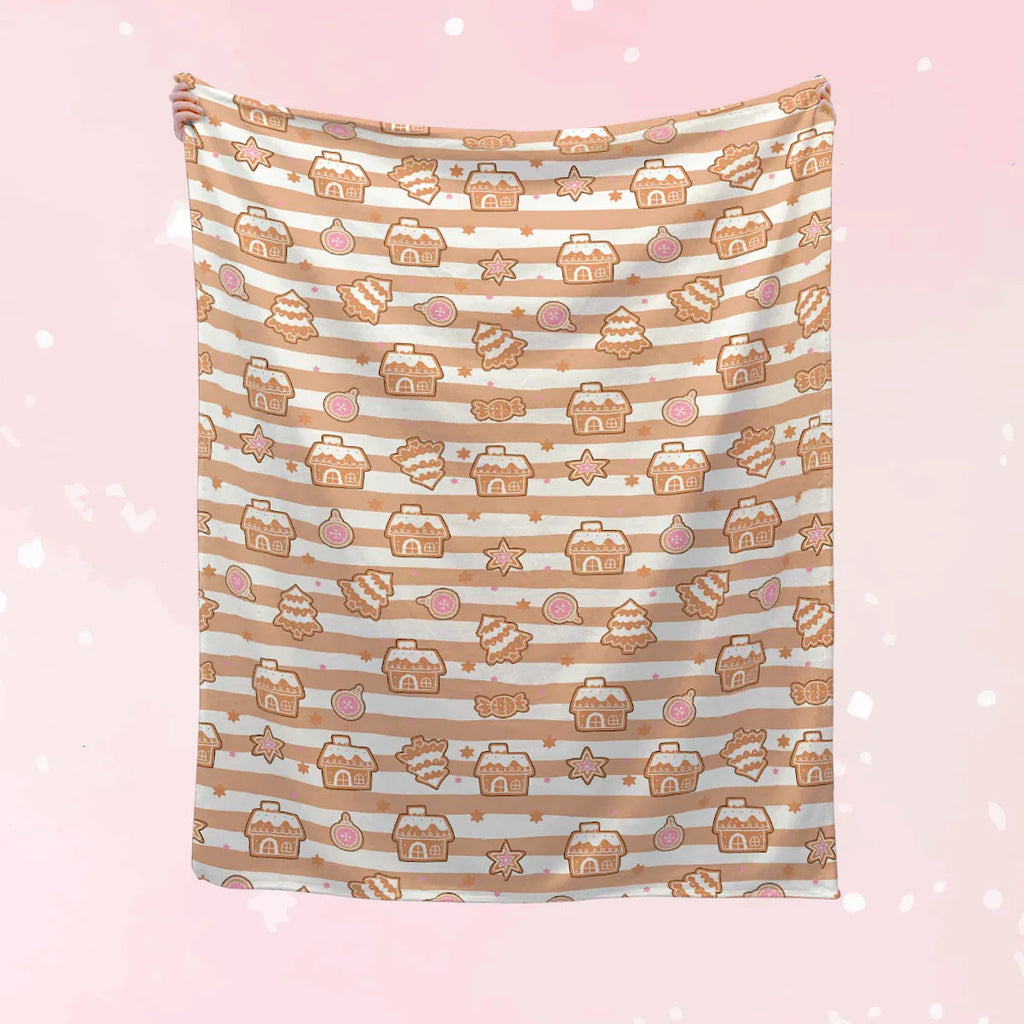 Gingerbread Cutie Soft Blanket