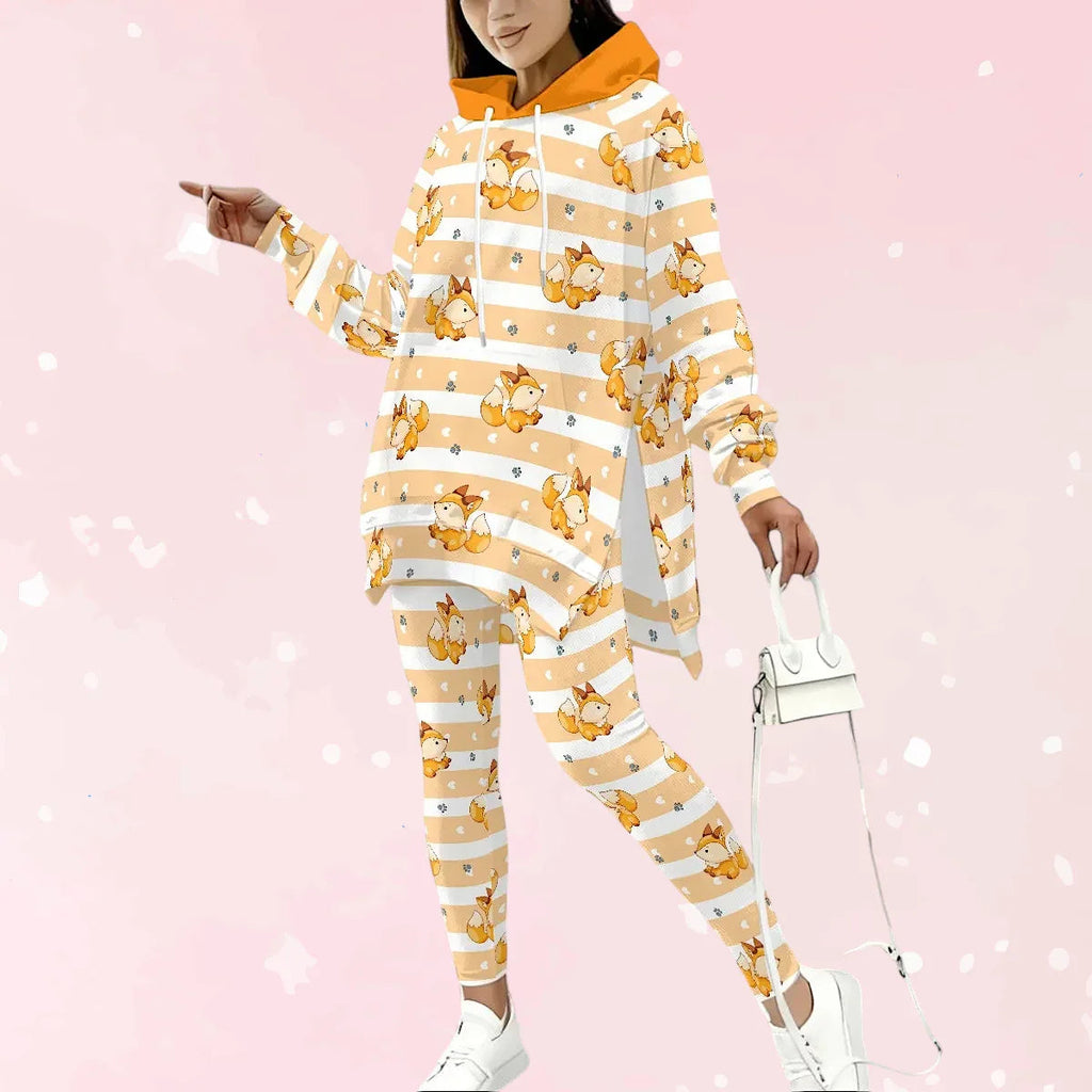 Furtastic Fox Stretch Hoodie Set