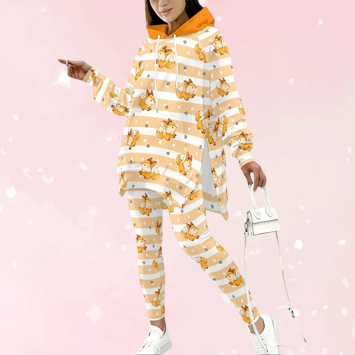 Furtastic Fox Stretch Hoodie Set
