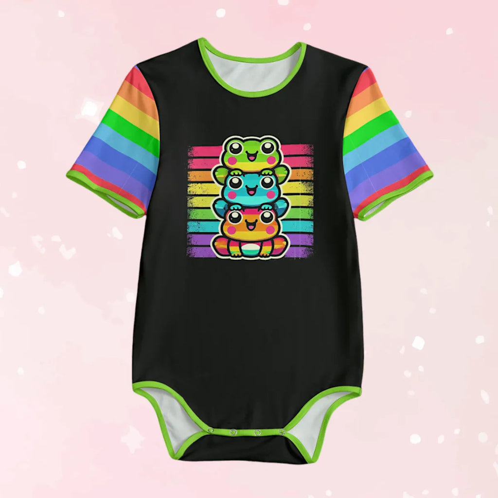 Pride Kawaii Frog Adult Unisex SnappieSuit