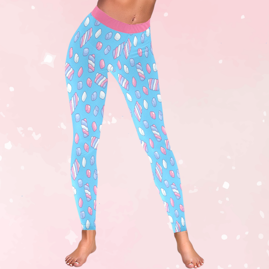 Candy Marshmallow Low Rise Leggings