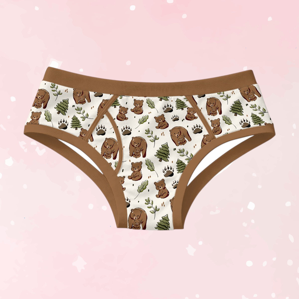 Woodland Bears Men's Cotton Undies