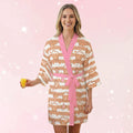 Gingerbread Cutie Satin Robe