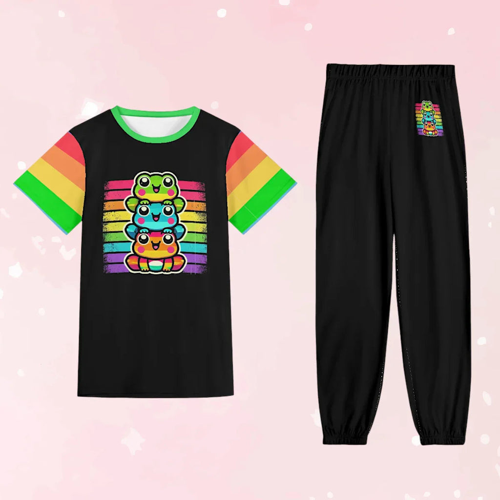 Pride Kawaii Frog Unisex Playset