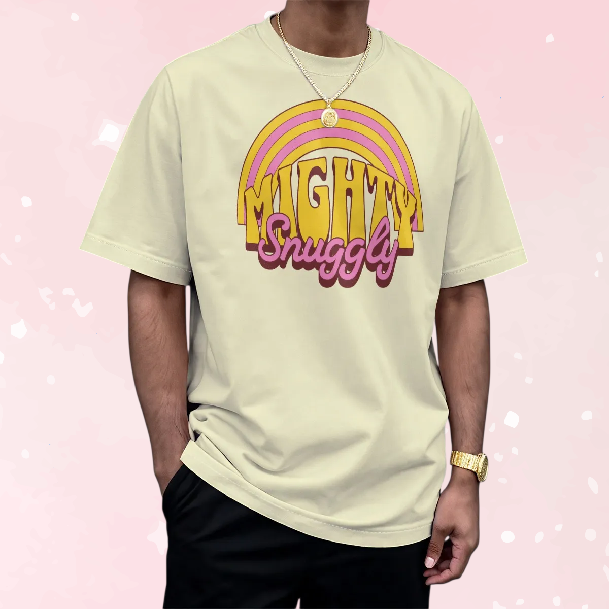 Mighty Snuggly Rainbow Unisex Play Tee