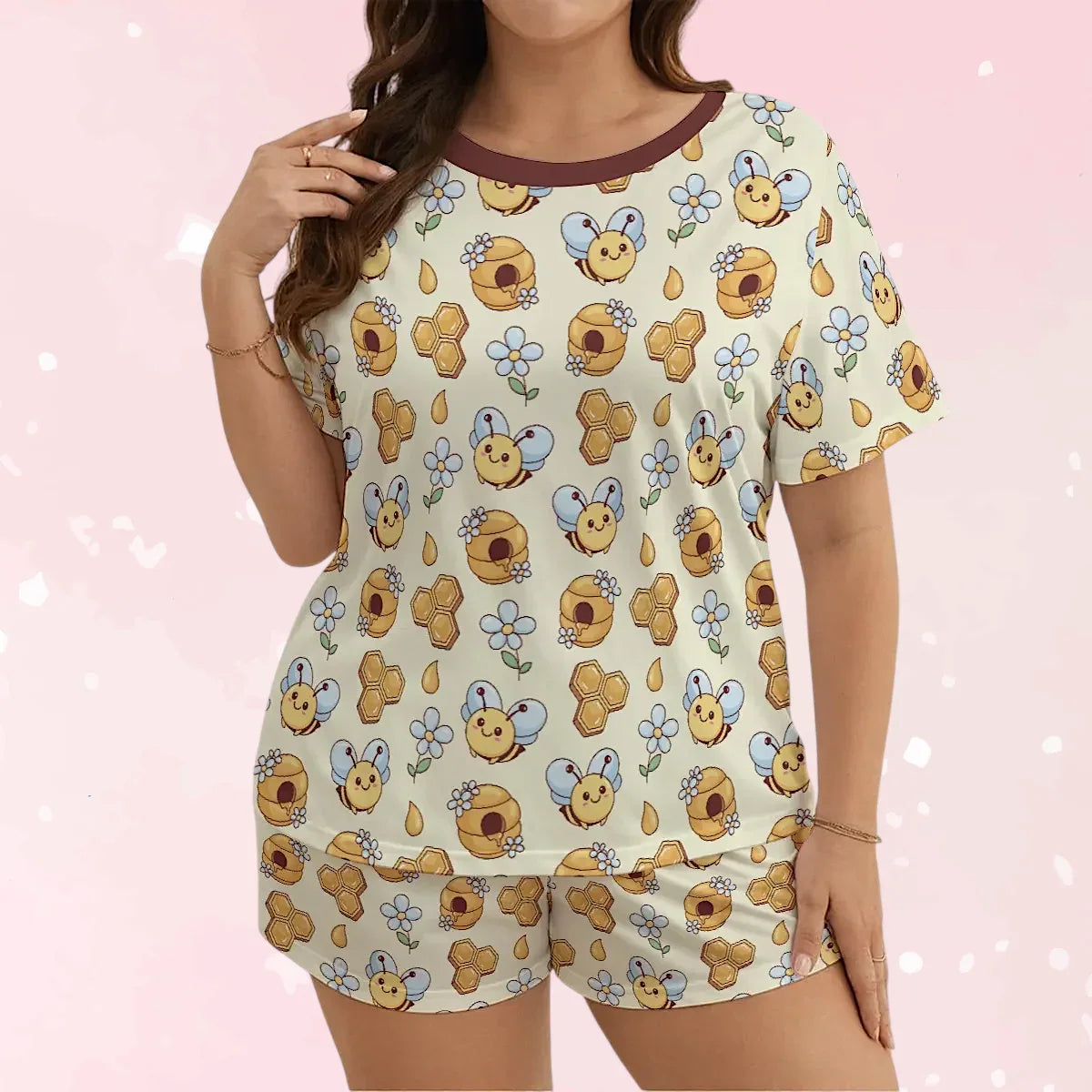 Honeybee Snuggles Cozy Pajama Set