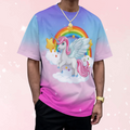 Dreamcloud Unicorn Rainbow Play Tee