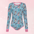 Purrfect Trans Pride Long Sleeve Cuddlesuit