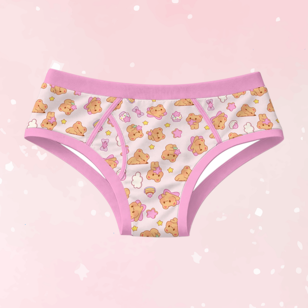 Bearly Adorable Men's Cotton Undies