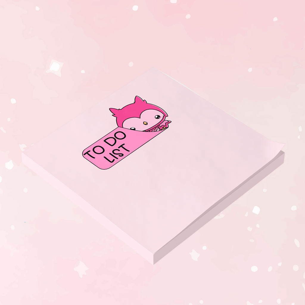 Owl To Do List Post-it® Note Pad