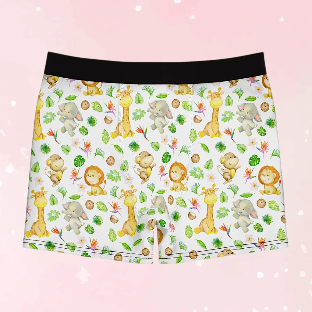 Jungle Playtime Stretch Boxer Briefs