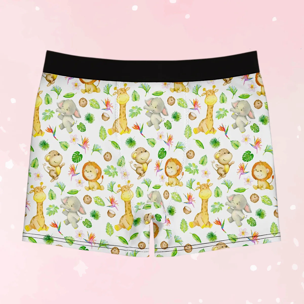 Jungle Playtime Stretch Boxer Briefs