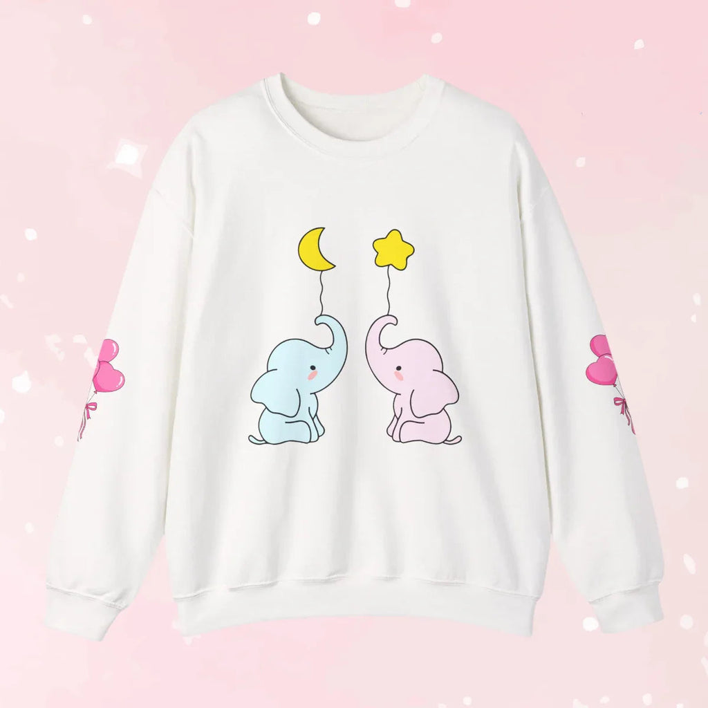 Baby Elephant Cotton Play Sweater