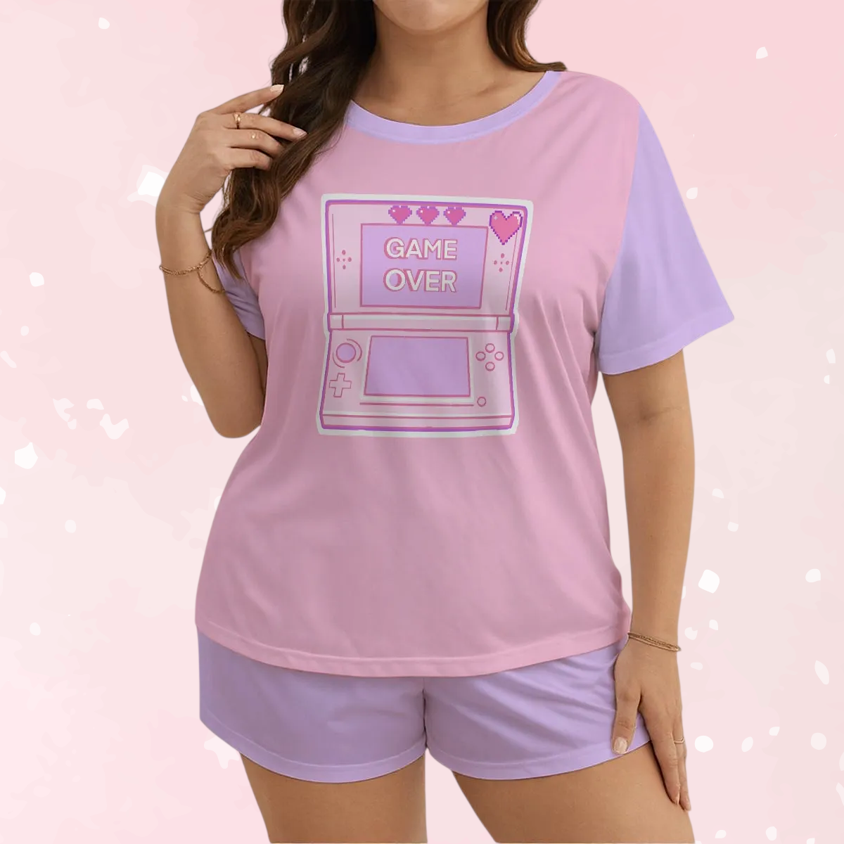 Game Over Sweetheart Cozy Pajama Set