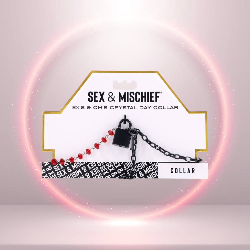 Sex & Mischief Ex's & Oh's Crystal Day Collar