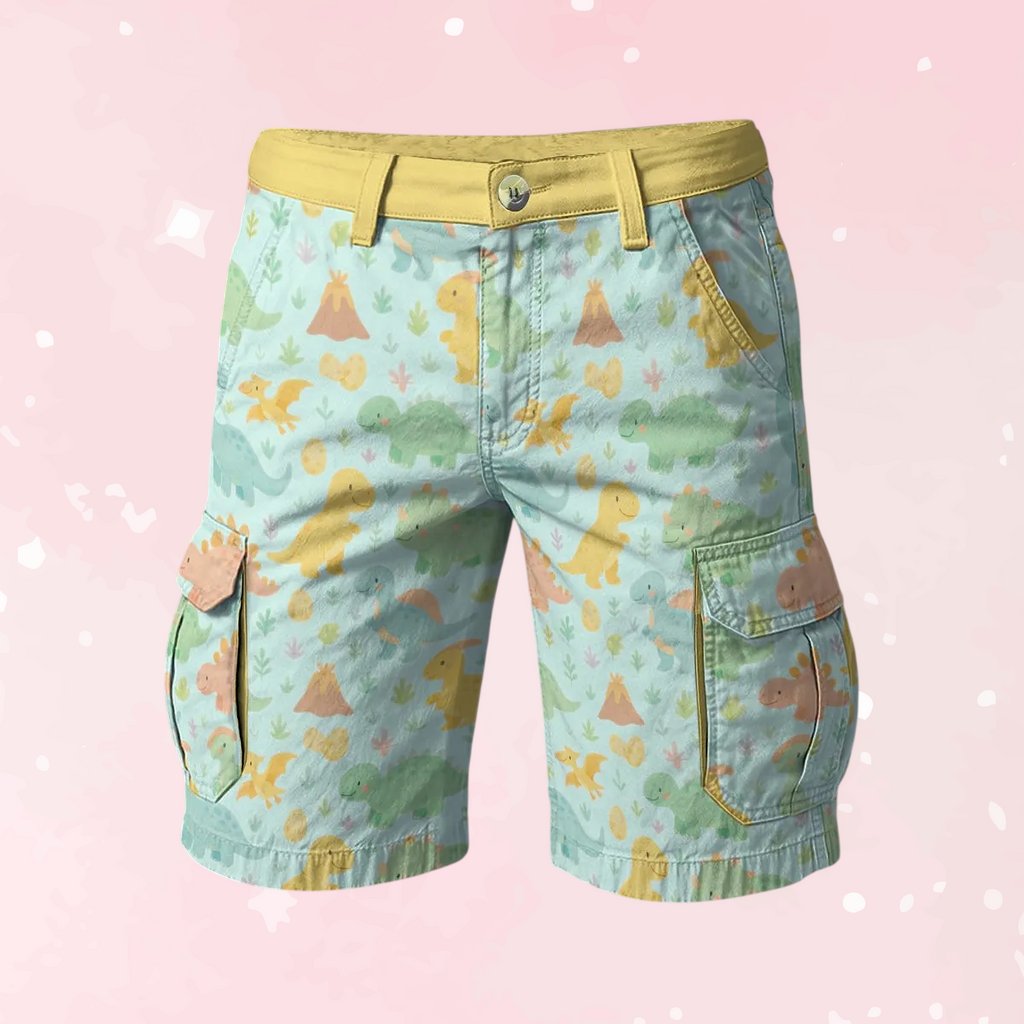 Dino Dreamland Cargo Play Shorts