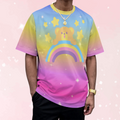 Rainbow Snuggle Bear Play Tee