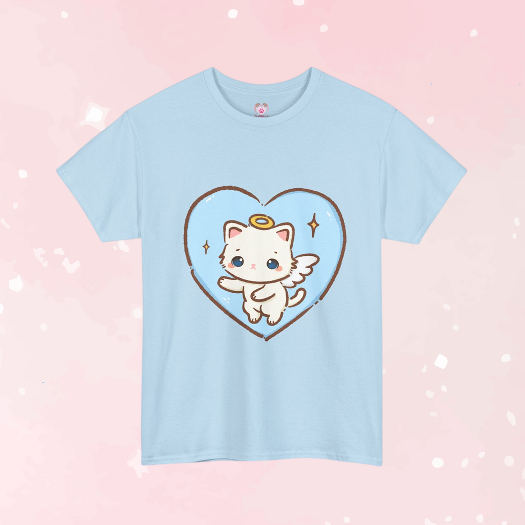 Adorable Angel Kitty Play Tee