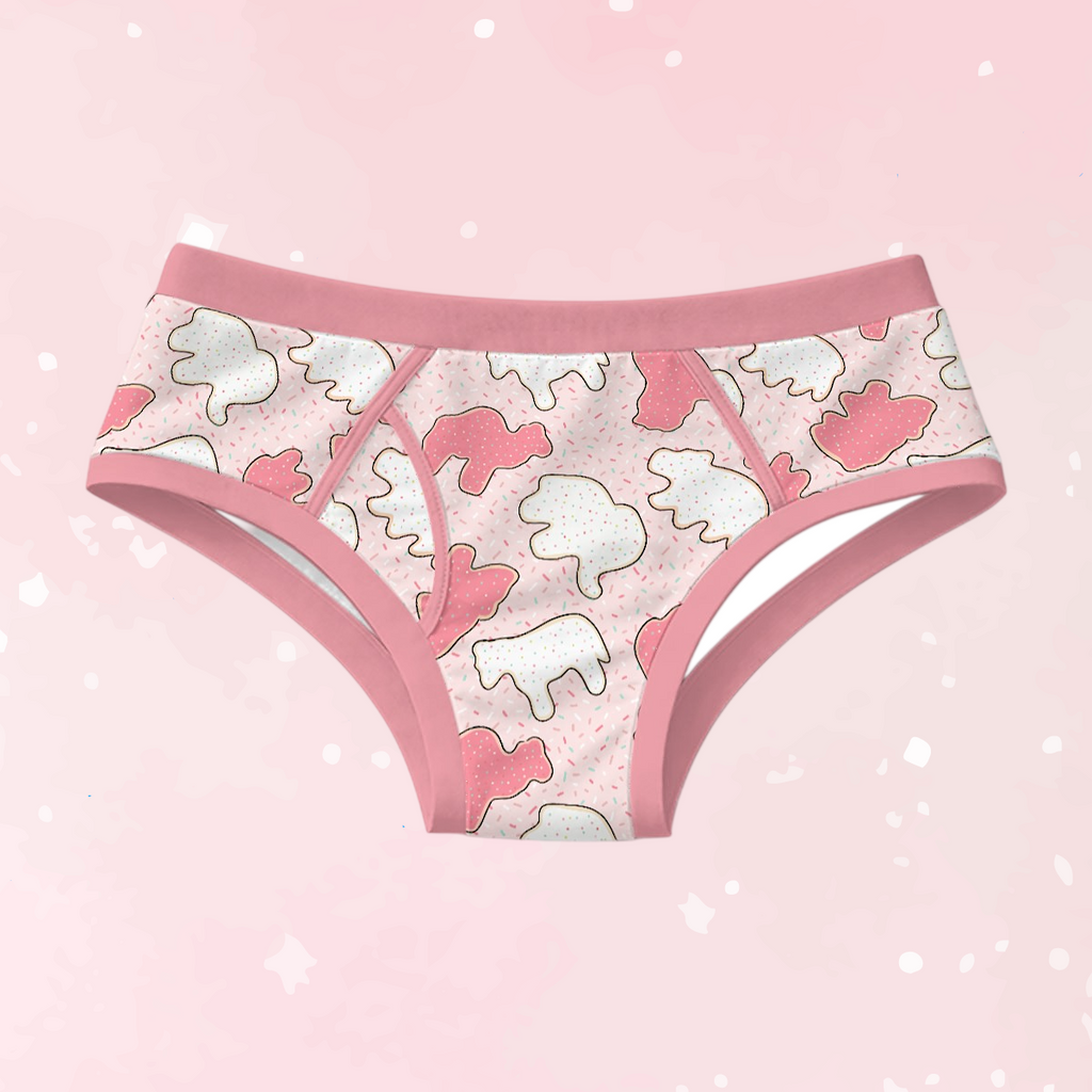Animal Cookies Men's Cotton Undies