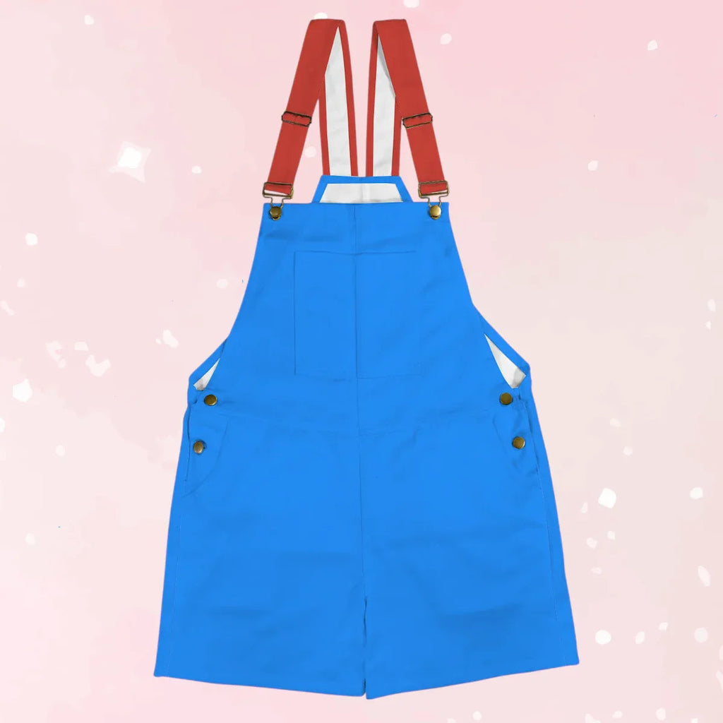 Classic Blue & Red Unisex Huggeralls