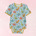 Dino Builders Short Sleeve CuddleSuit